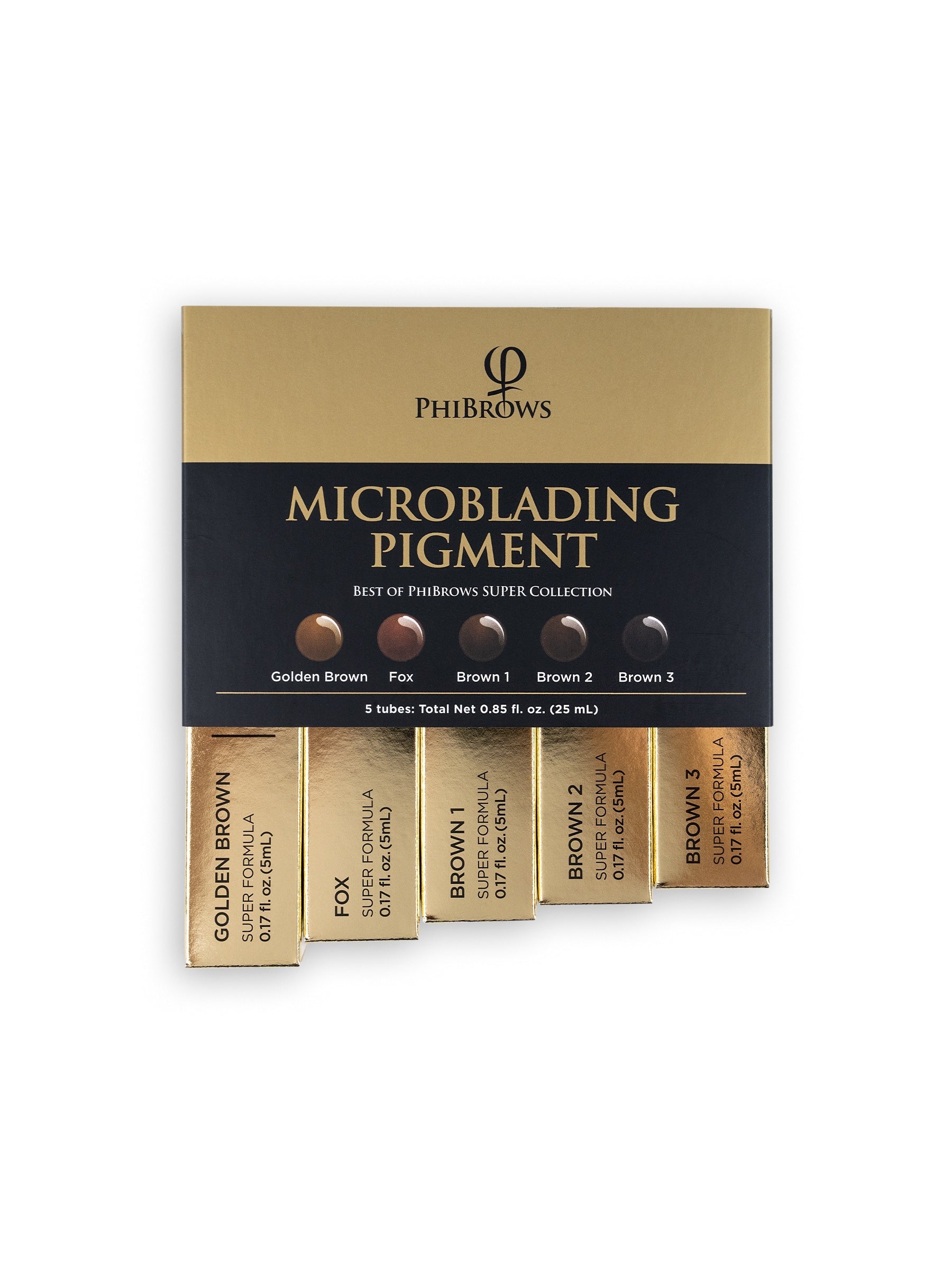 PhiBrows Microblading Pigment Collection SUPER – Official PhiShop USA