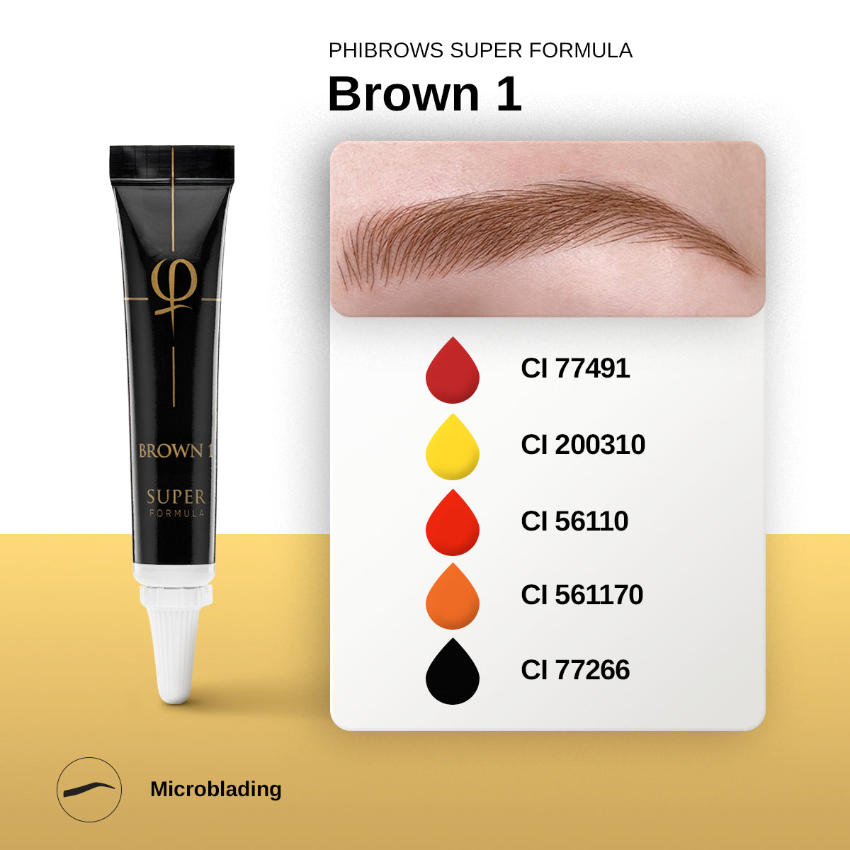 PhiBrows SUPER Pigment 5ml – Official PhiShop USA