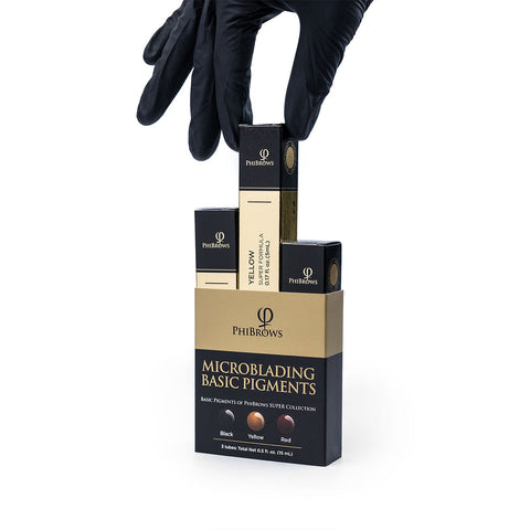 PhiBrows Microblading Basic Pigment Collection SUPER