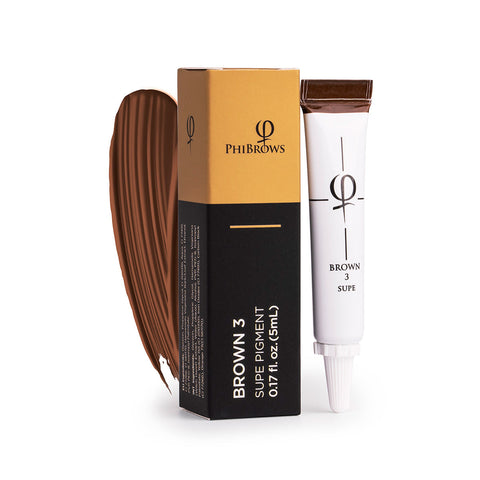 PhiBrows Brown 3 SUPE Pigment 5ml