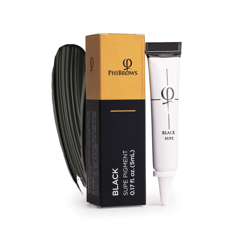 Phibrows Black SUPE Pigment 5ml