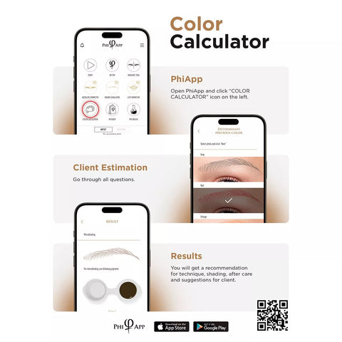 PhiBrows Brown 3 SUPER Pigment 5ml