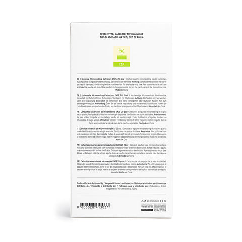 Universal Microneedling Cartridge 12P - 20pcs