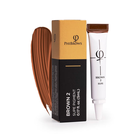 PhiBrows Brown 2 SUPE Pigment 5ml