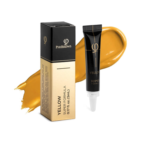 PhiBrows Yellow SUPER Pigment 5ml